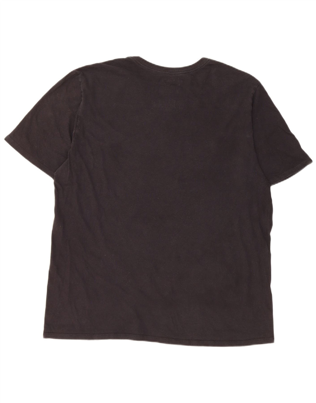 Camiseta masculina Hurley manga curta regular grande algodão preto