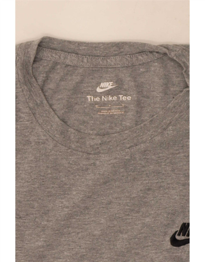 Camiseta masculina Nike Top cinza médio manchado