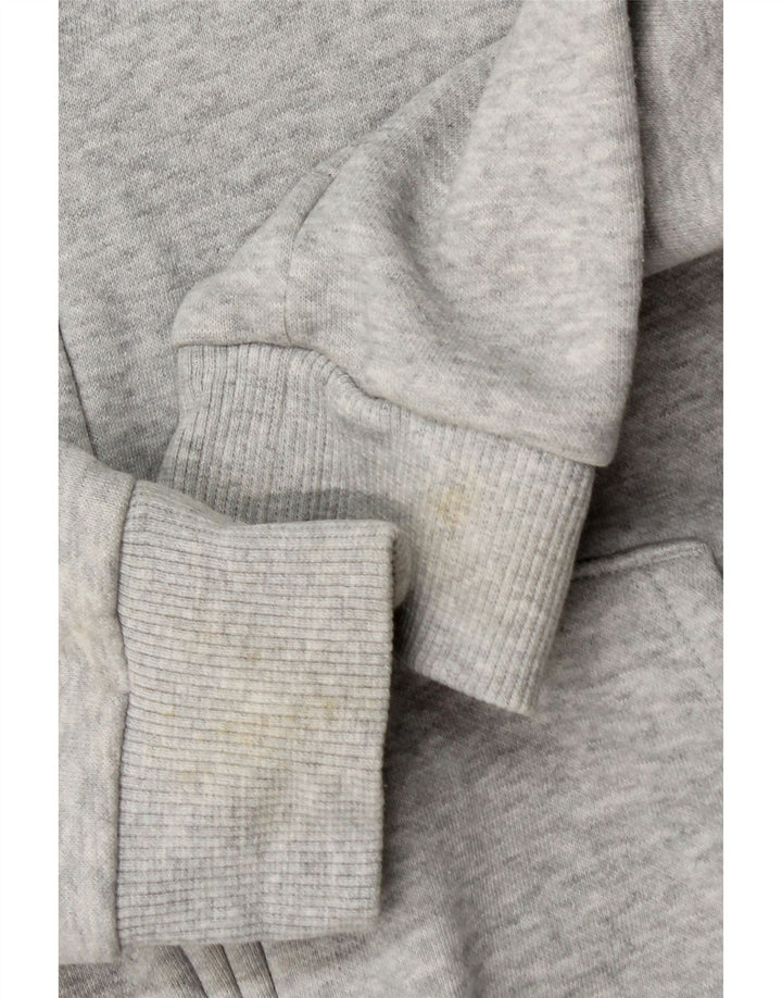PUMA Womens Zip Hoodie Sweater UK 14 Medium Grey Cotton Vintage Puma and Second-Hand Puma from Messina Hembry 