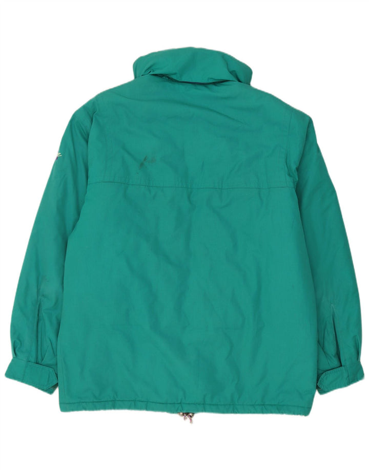 Jaqueta de esqui masculina Fila com capuz IT 50 grande algodão verde