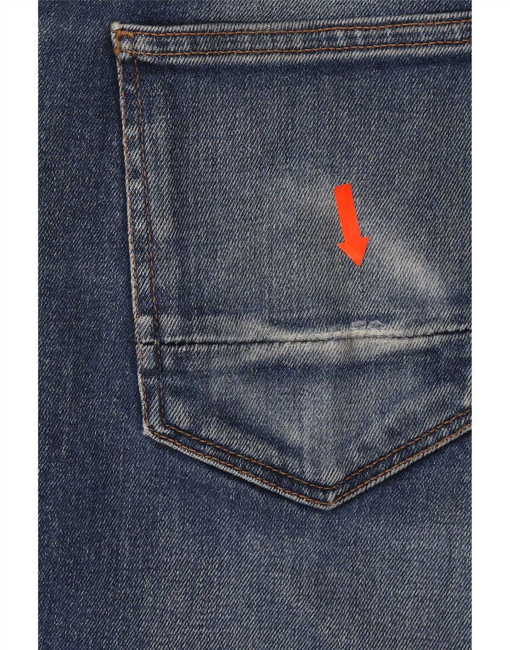 Zara Mens Slim Jeans EU 42 Grande W32 L30 Azul
