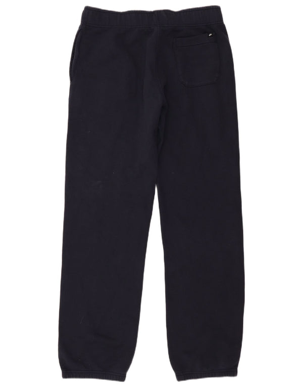 Calça de treino masculina Nike joggers grande algodão azul marinho