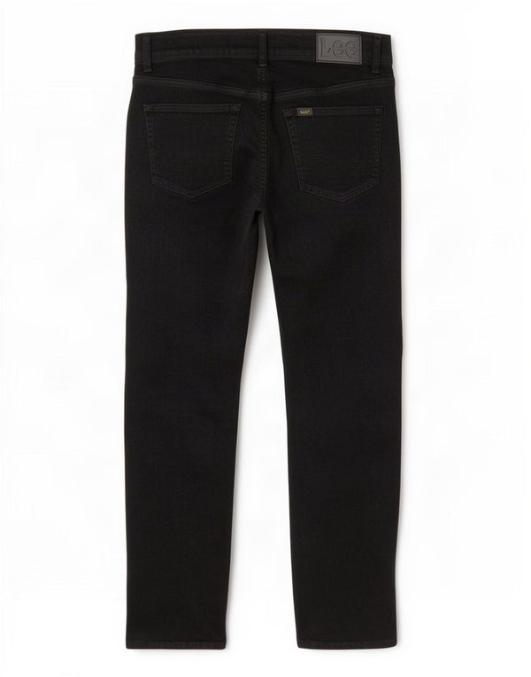 Lee Mens Extreme Motion Slim Fit Jeans retos W32 L30 algodão preto