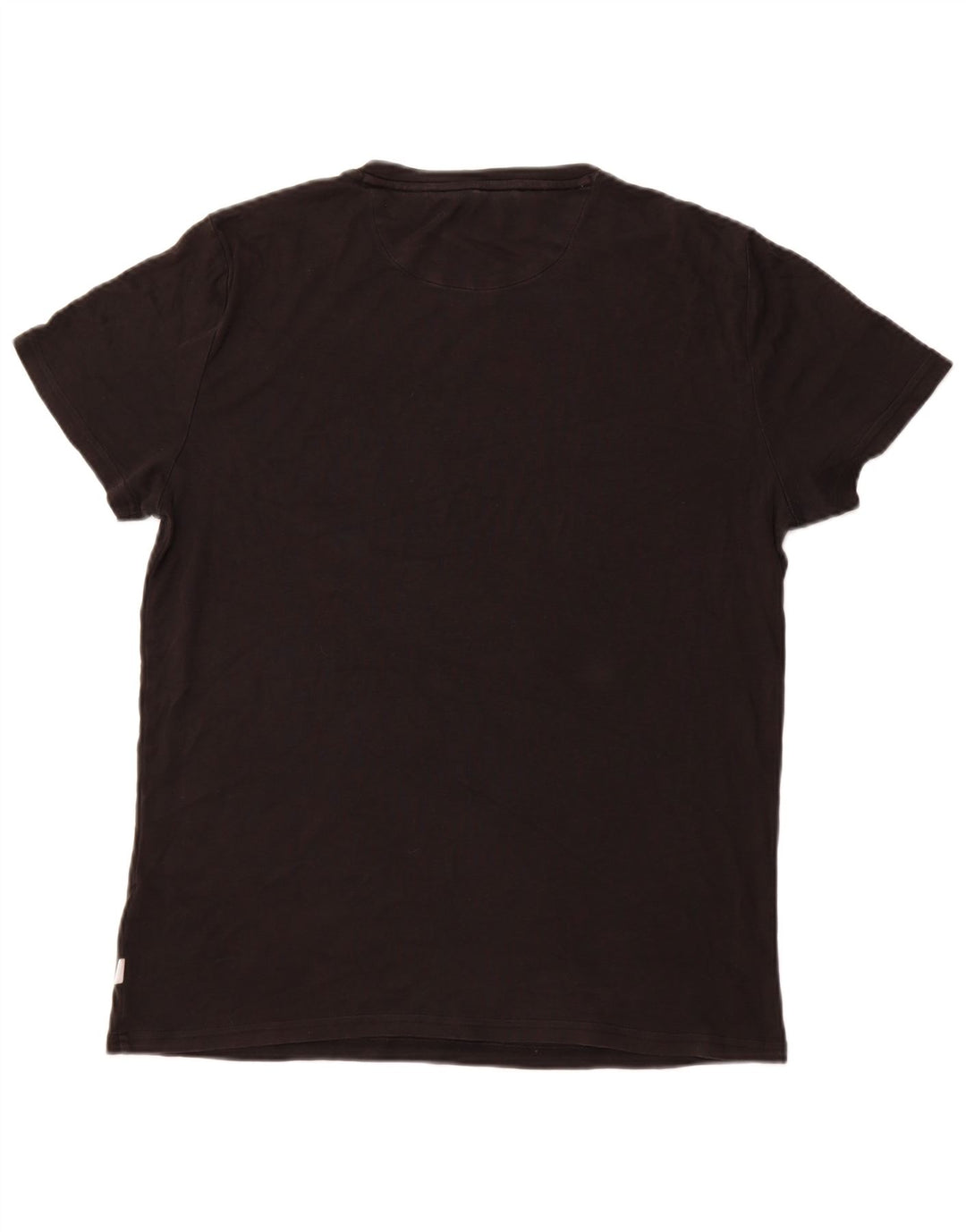 Camiseta masculina Superdry grande algodão preto