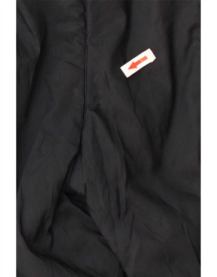 Belfe Macacão de esqui gráfico feminino Reino Unido 14 médio azul marinho nylon