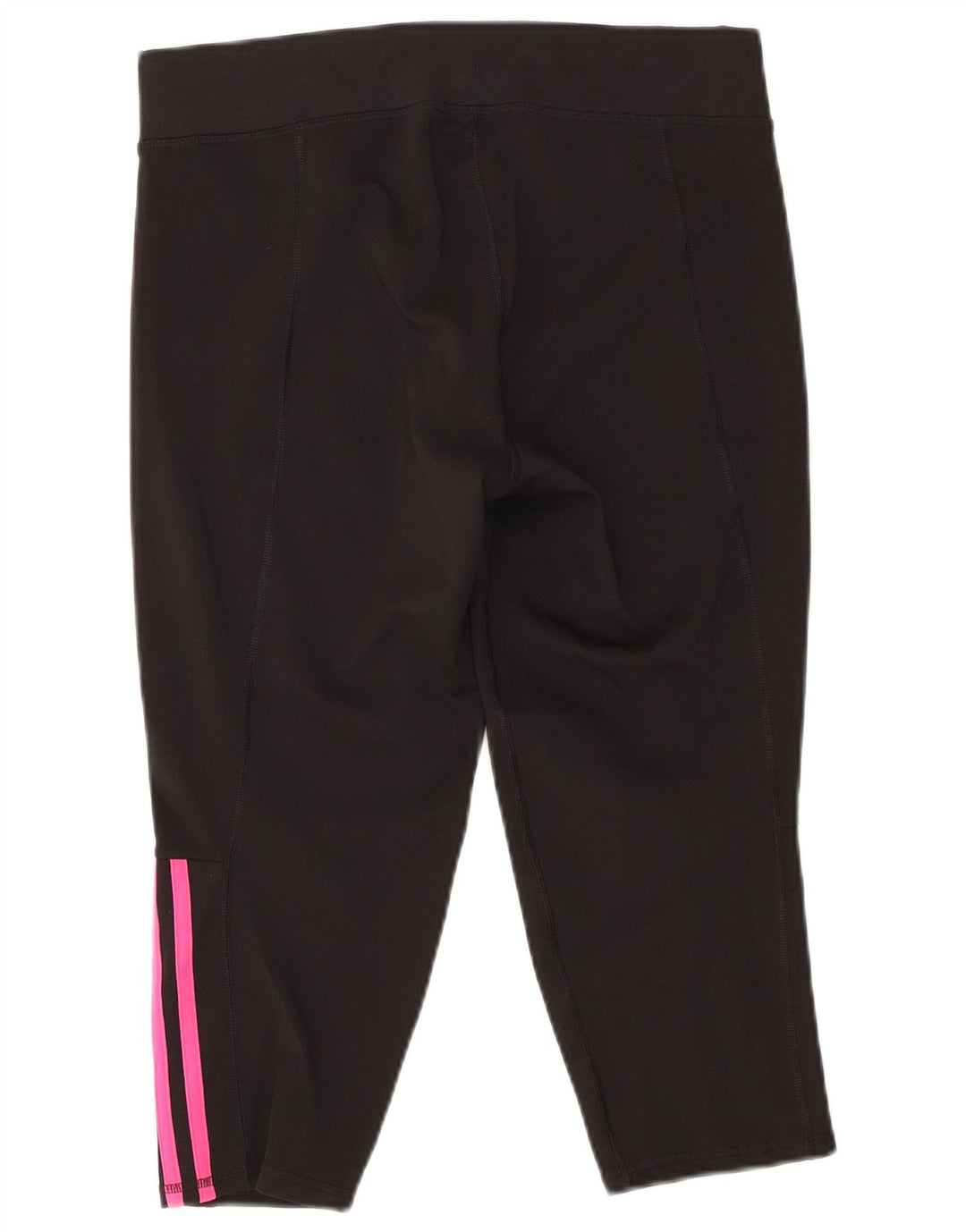 ADIDAS Calça Capri Feminina UK 16/18 Grande Poliéster Preto