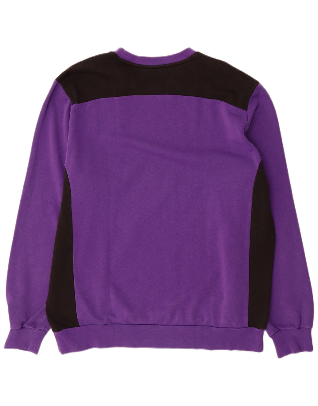 PUMA Mens Osnabruck Moletom Jumper 2XL Roxo Colourblock Algodão