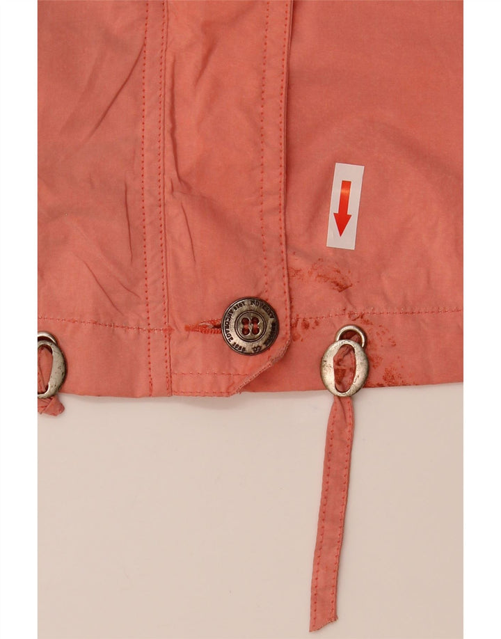 Jaqueta de chuva com capuz Twiddy para meninas 13-14 anos poliéster rosa