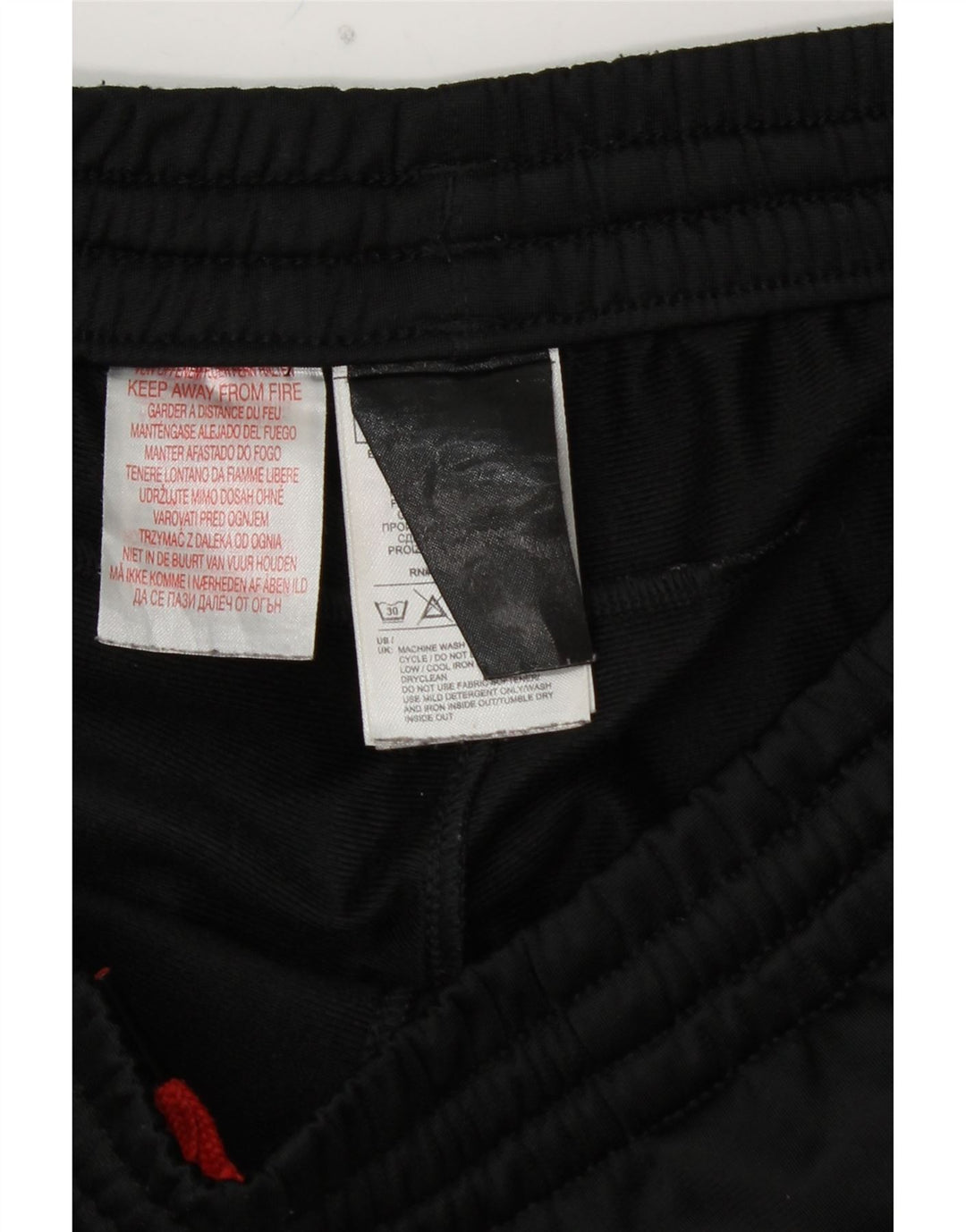 Calças de treino ADIDAS Meninos Joggers 15-16 Anos Preto Poliéster