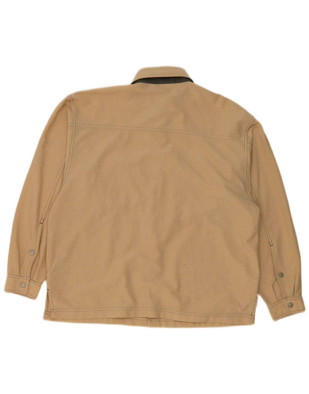 Diadora Mens Loose Fit Shirt UK 36 Pequeno Poliéster Bege
