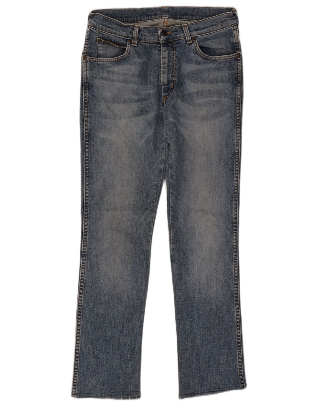 Jeans Wrangler feminino reto W30 L28 azul