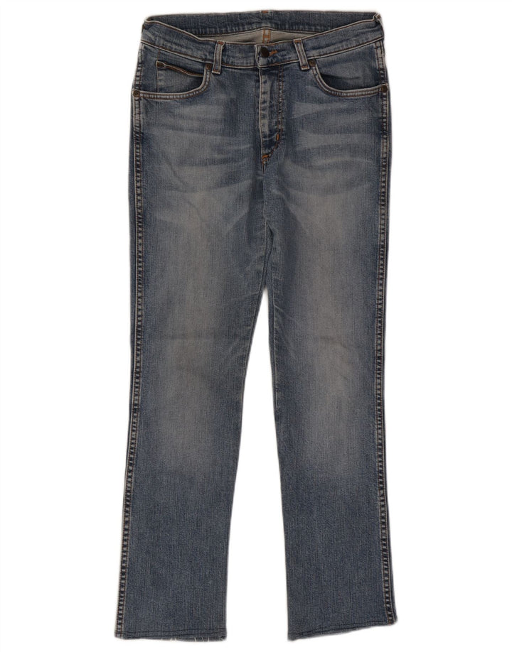 Jeans Wrangler feminino reto W30 L28 azul