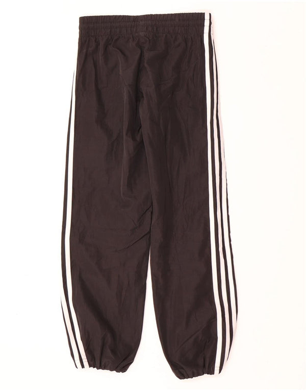 Calças de treino para meninas ADIDAS 9-10 anos preto poliéster