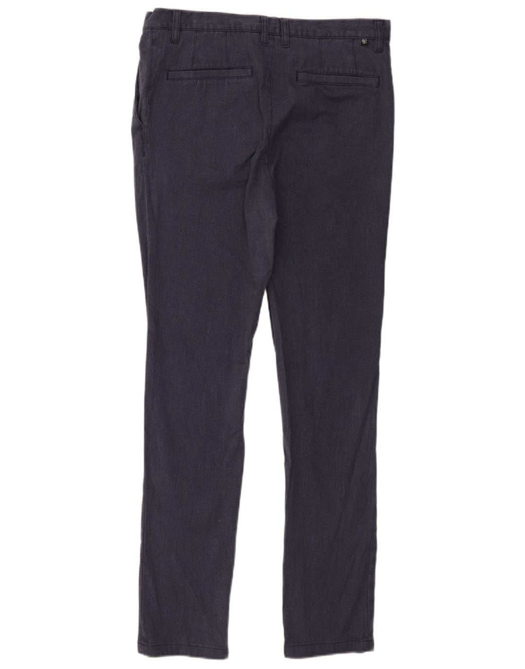 Calça Chino Slim Masculina Ted Baker W30 L31 Poliéster Azul Marinho