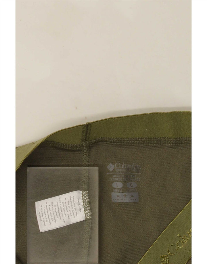 Leggings Columbia Masculino Grande Verde Poliéster