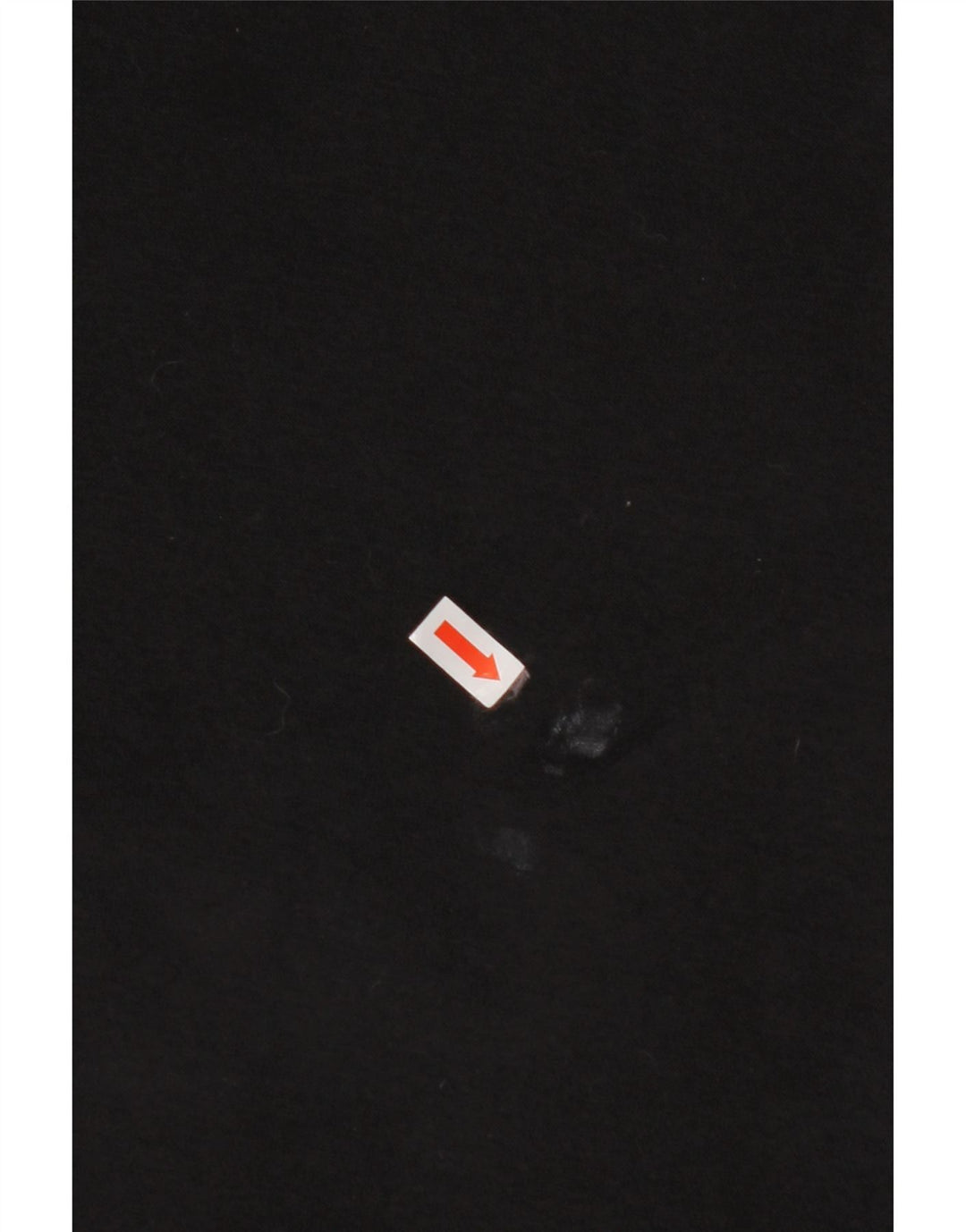 ADIDAS Womens Graphic Hoodie Jumper UK 24/26 2XL Algodão Preto