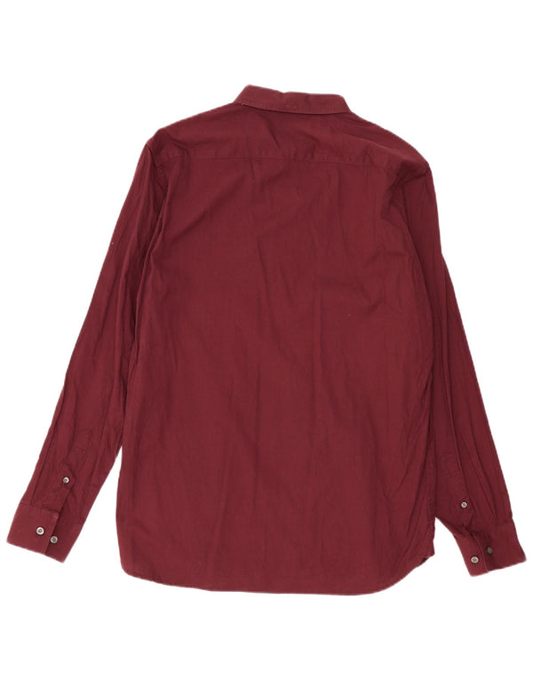 Camisa masculina French Connection grande Borgonha