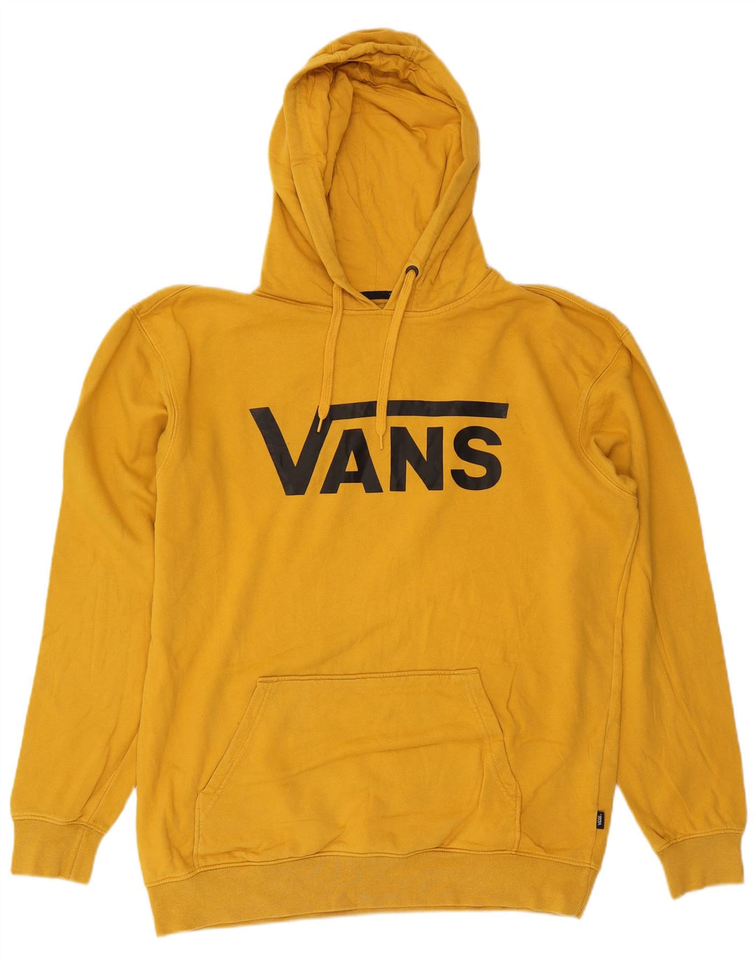 VANS Mens Graphic Hoodie Jumper XL Amarelo