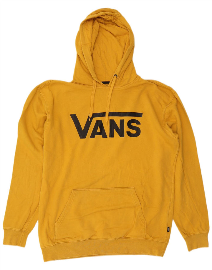 VANS Mens Graphic Hoodie Jumper XL Amarelo
