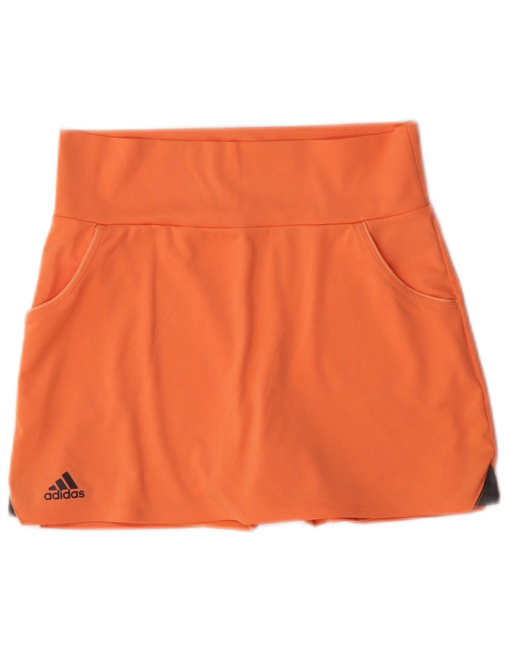 Adidas Menina Skort 11-12 Anos Laranja Poliéster Esporte