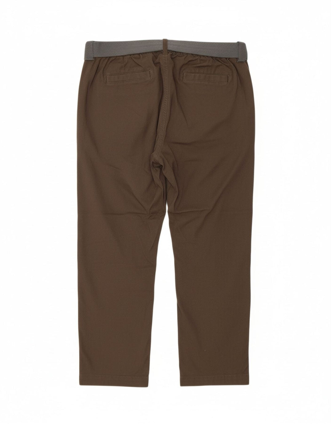 MARKS & SPENCER Mens Straight Chino Trousers Large W36 L28 Khaki Cotton Vintage Marks & Spencer and Second-Hand Marks & Spencer from Messina Hembry 