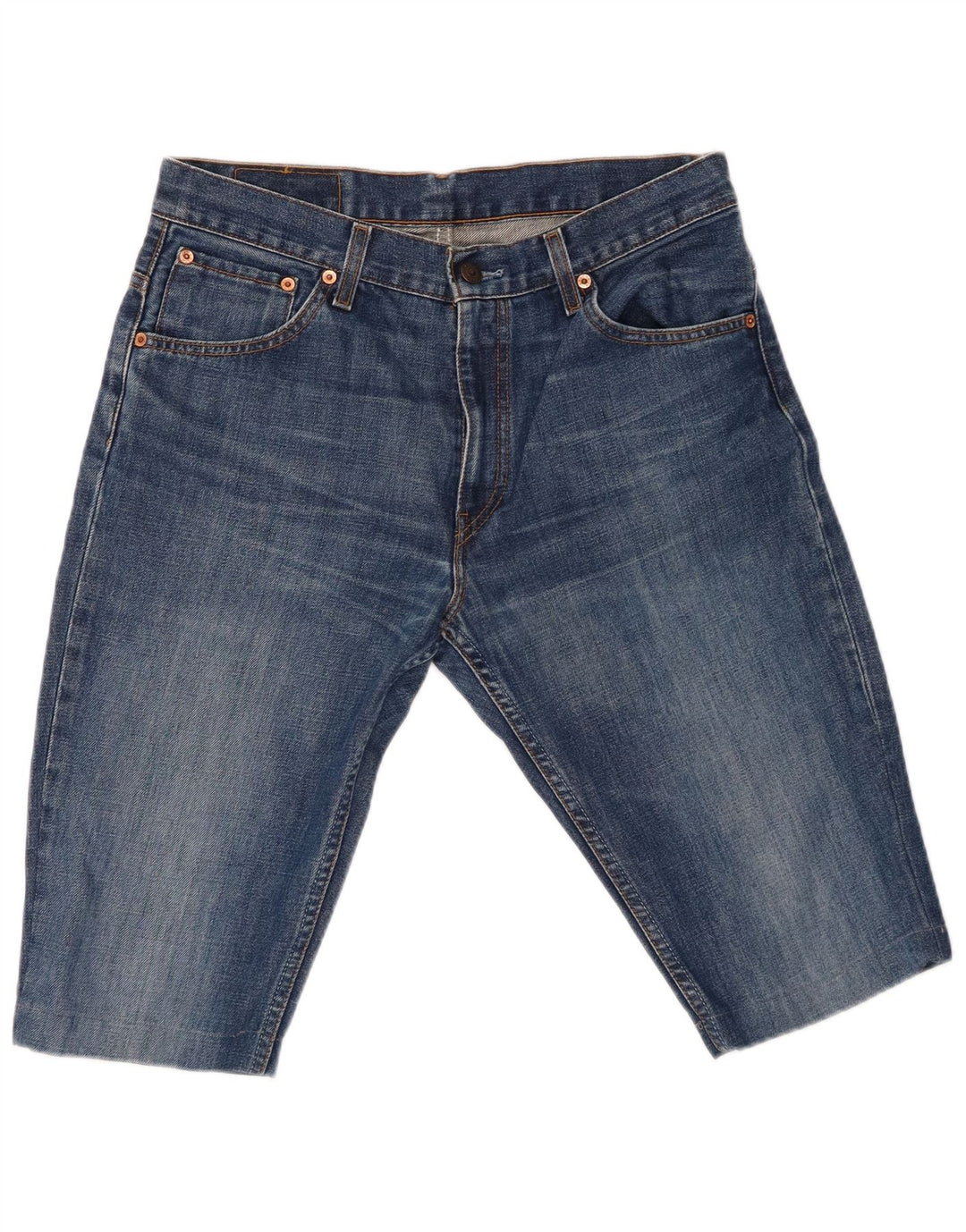 Shorts jeans masculino 516 Levi's W32 azul médio algodão