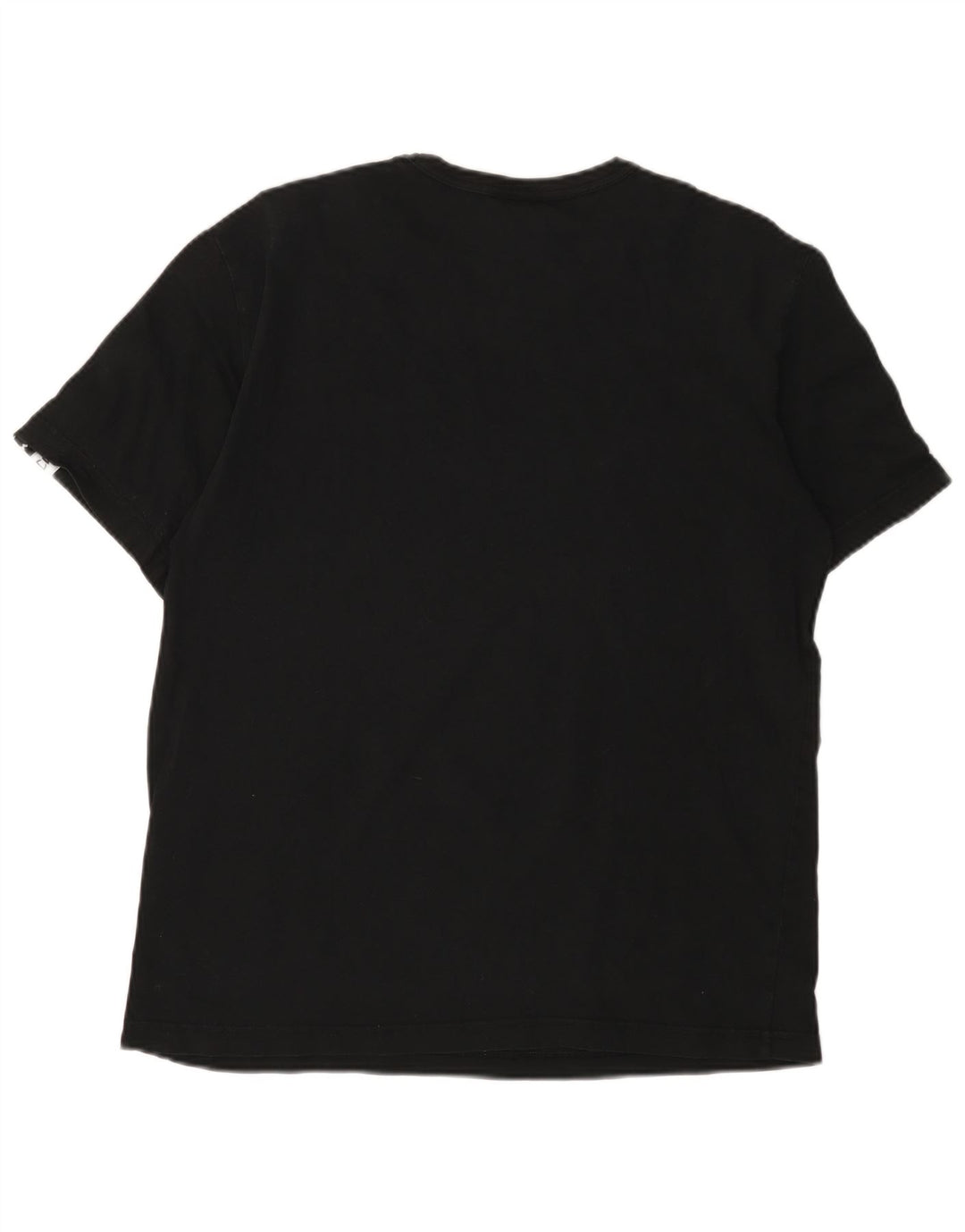 Camiseta masculina estampada Champion grande algodão preto