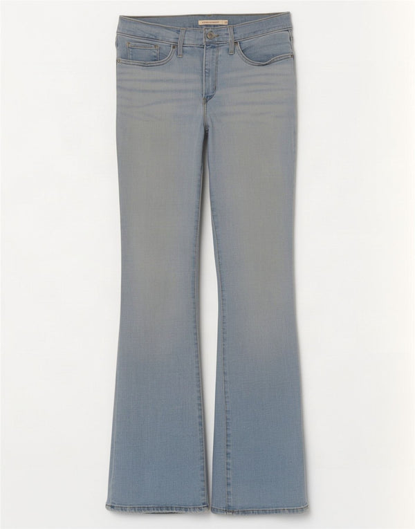 Calça jeans feminina Levi's 315 Shaping Bootcut W30 L32 azul algodão