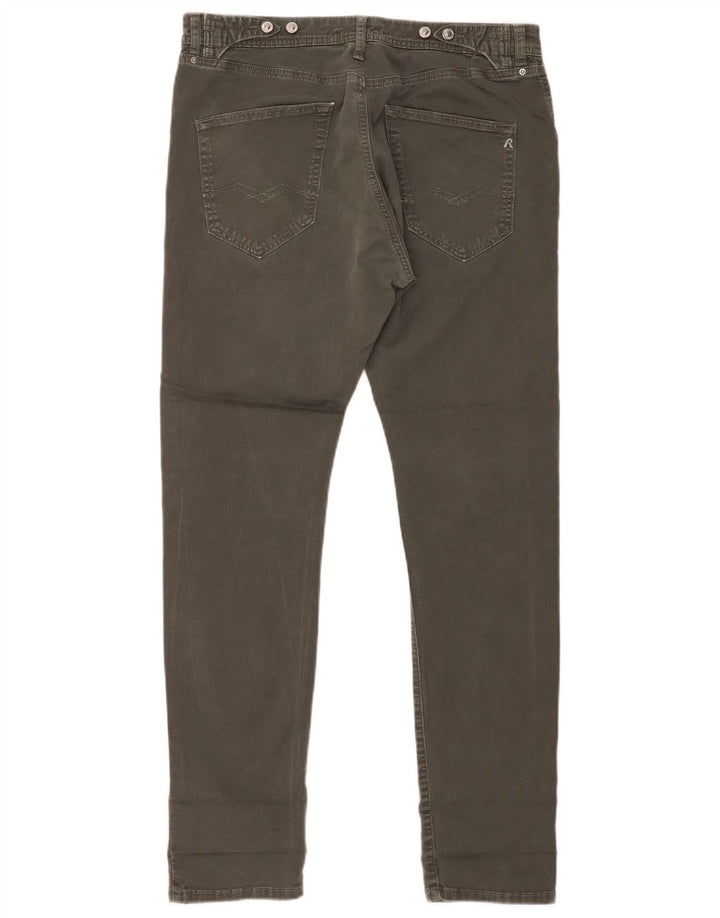 Replay Jeans Slim Feminino W32 L29 Cinza