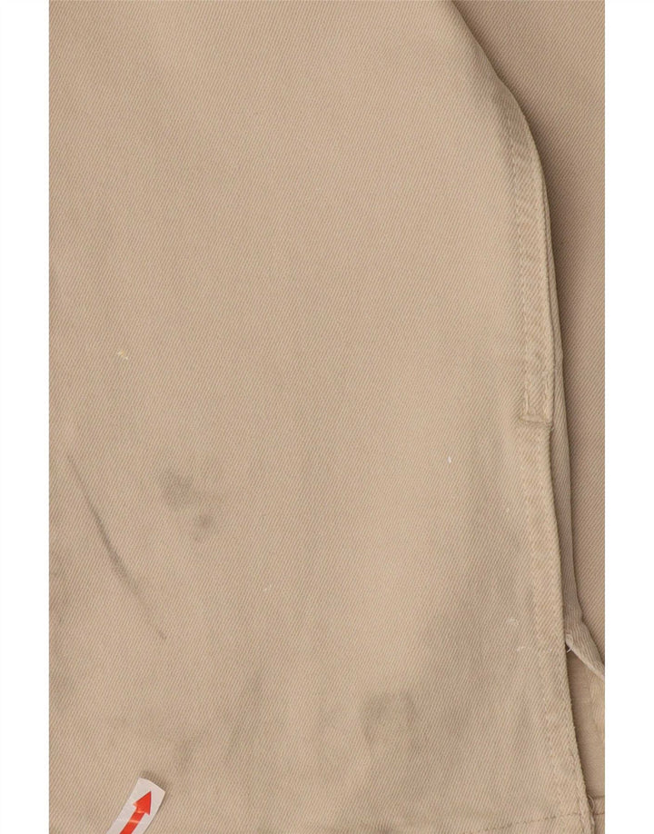 Calça jeans reta feminina Zara EU 38 pequena W28 L31 bege