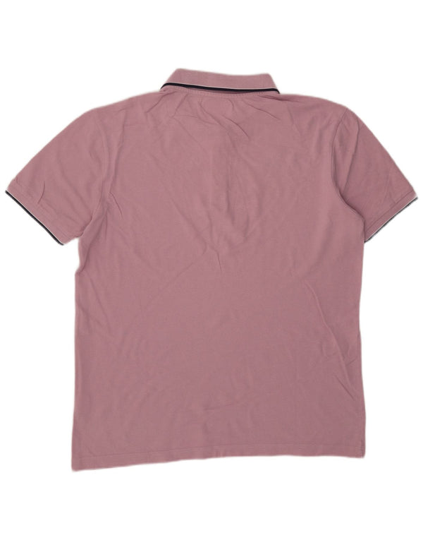 Camisa polo masculina Kappa XL algodão rosa
