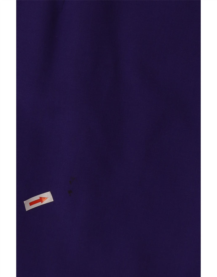 Saia plissada feminina vintage W30 médio roxo