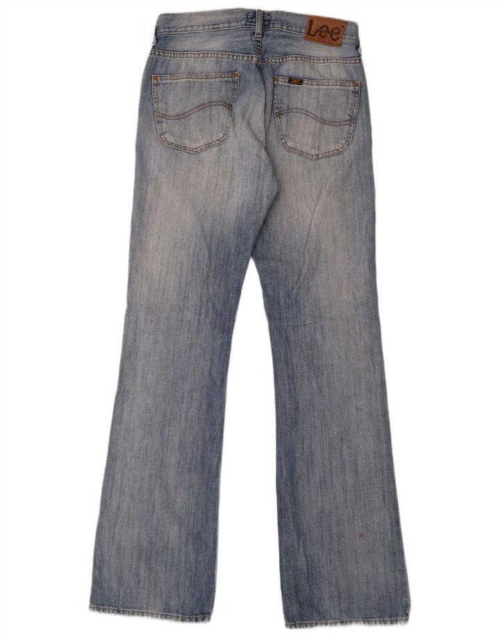 Lee Womens Denver Bootcut Jeans W32 L36 Azul Algodão