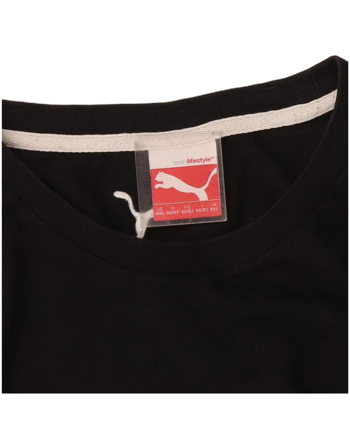 Camiseta masculina gráfica Puma Top 2XL preta