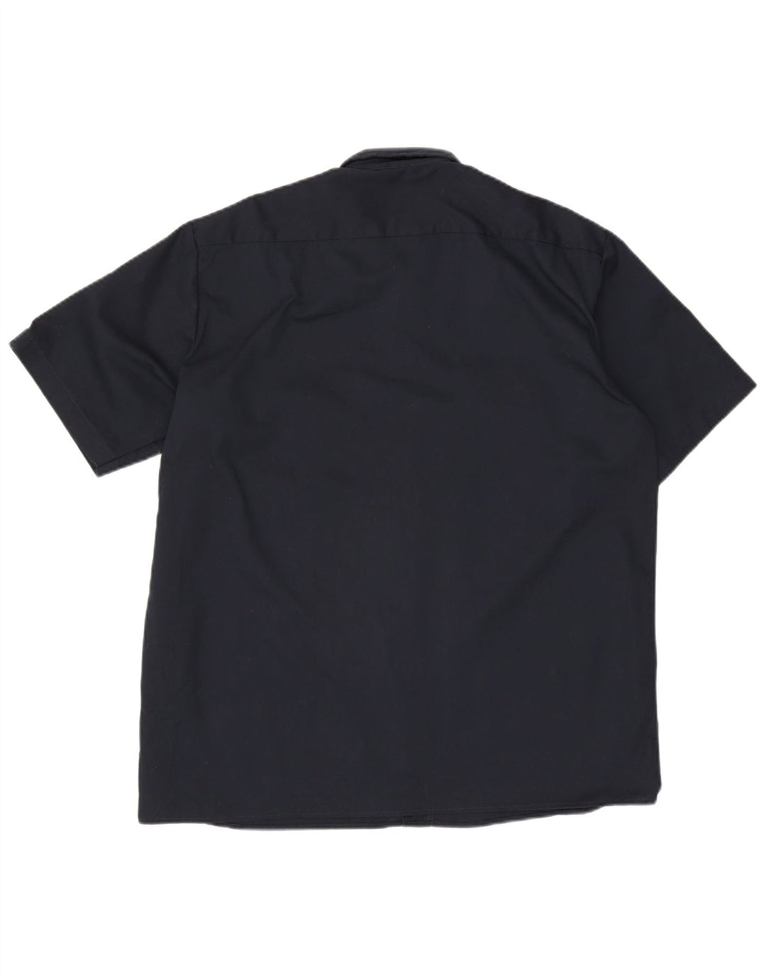 Camisa masculina de manga curta Dickies grande poliéster azul marinho