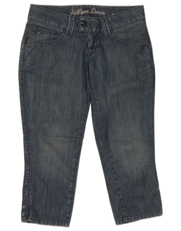 Jeans Tommy Hilfiger feminino Capri W28 L21 azul algodão