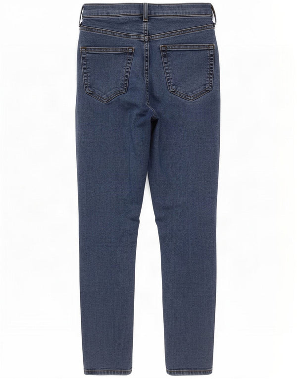 Topshop feminino Jamie Crop skinny jeans W26 L24 algodão azul