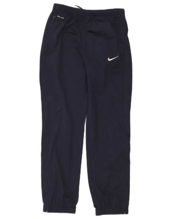 Calça de treino Nike Boys Dri Fit Joggers 12-13 anos grande azul marinho