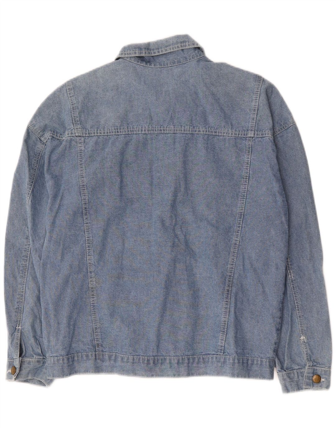 Jaqueta jeans feminina Casucci IT 42 algodão azul médio