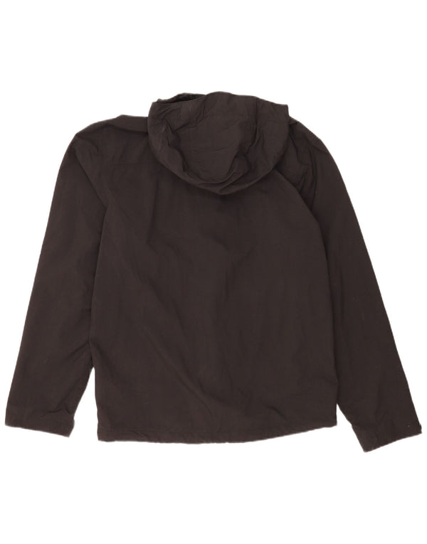 Jaqueta de chuva masculina com capuz The North Face UK 36 pequena preta de nylon
