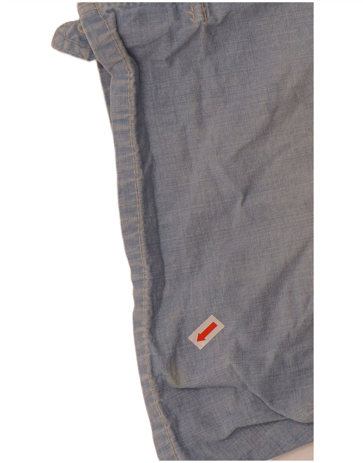Shorts jeans feminino Calvin Klein W31 algodão azul médio