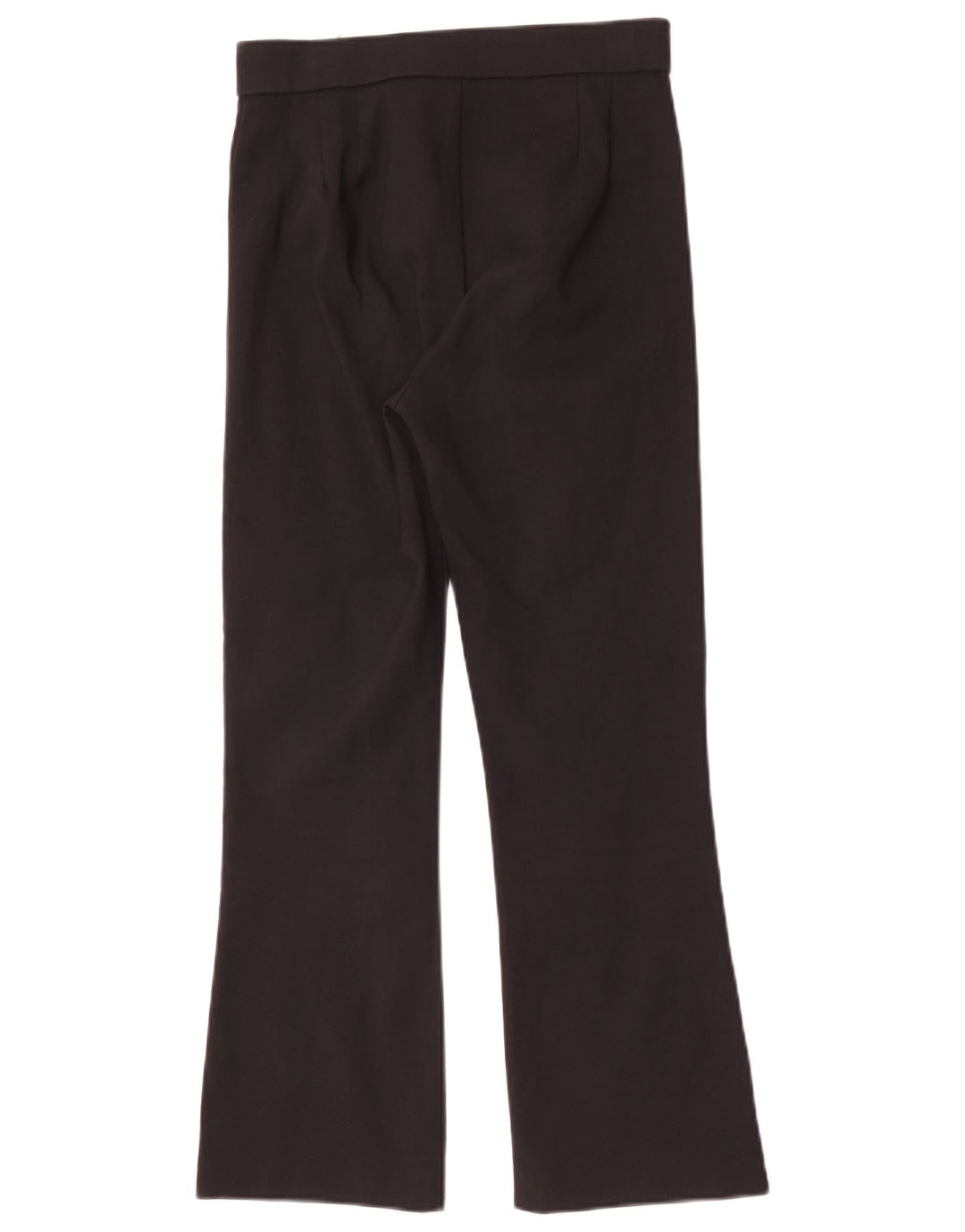 Zara Calça feminina casual bootcut pequena W26 L25 preta