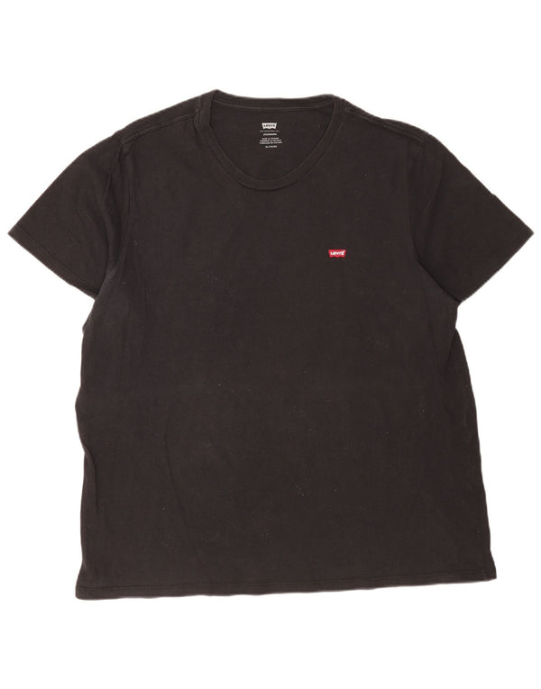 Camiseta masculina Levi's Standard Fit Top XL algodão preto