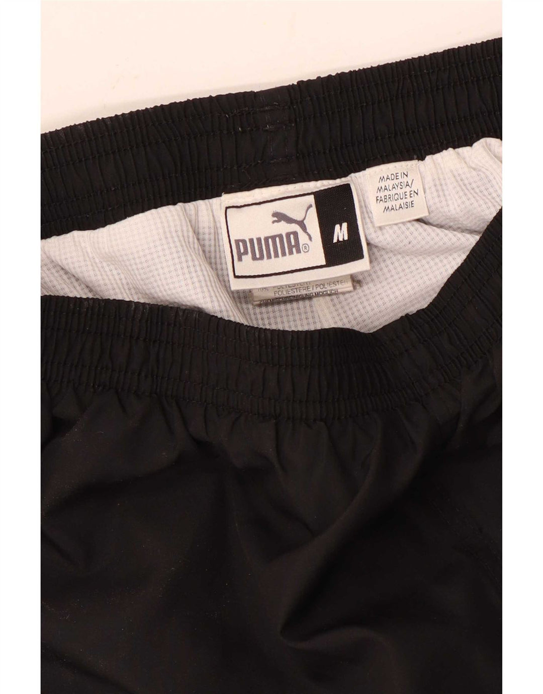 Calça de treino masculina Puma médio preto poliéster