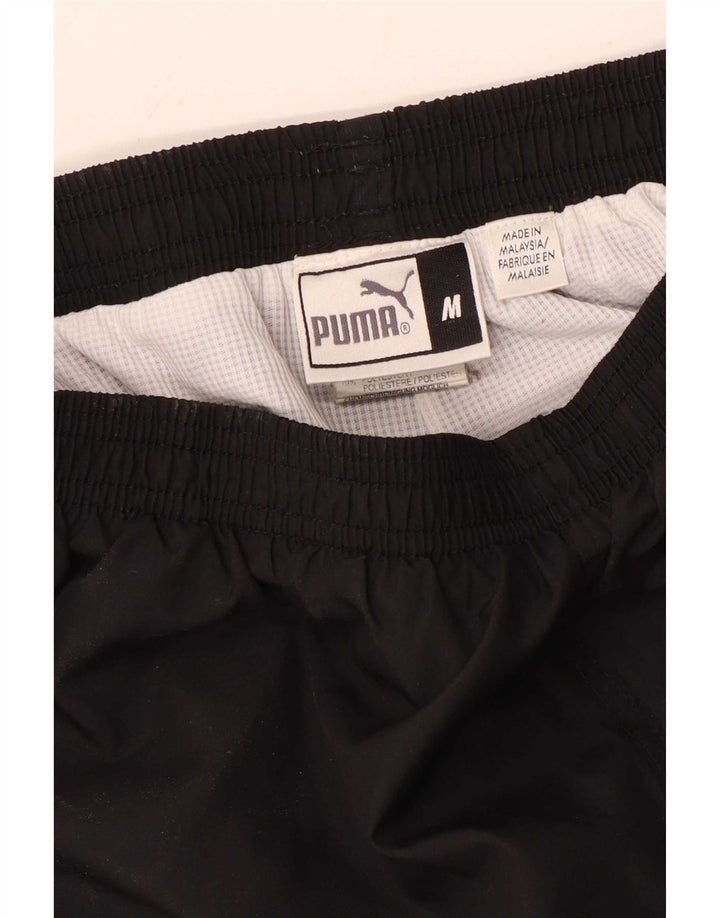 Calça de treino masculina Puma médio preto poliéster