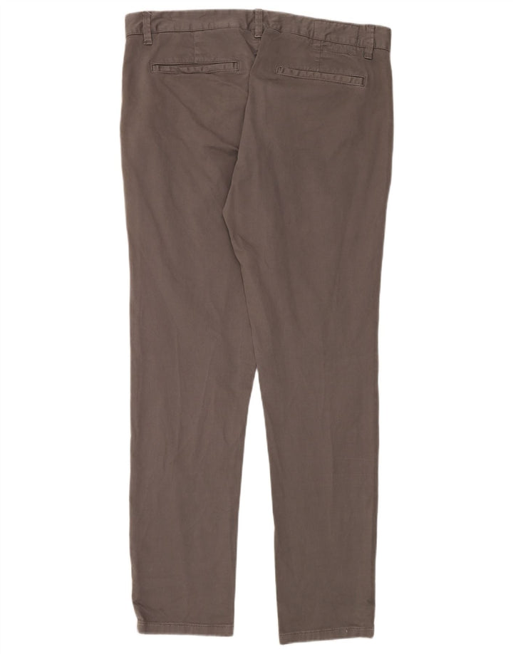 Calça Chino Masculina Sun68 Slim W38 L34 Algodão Cinza