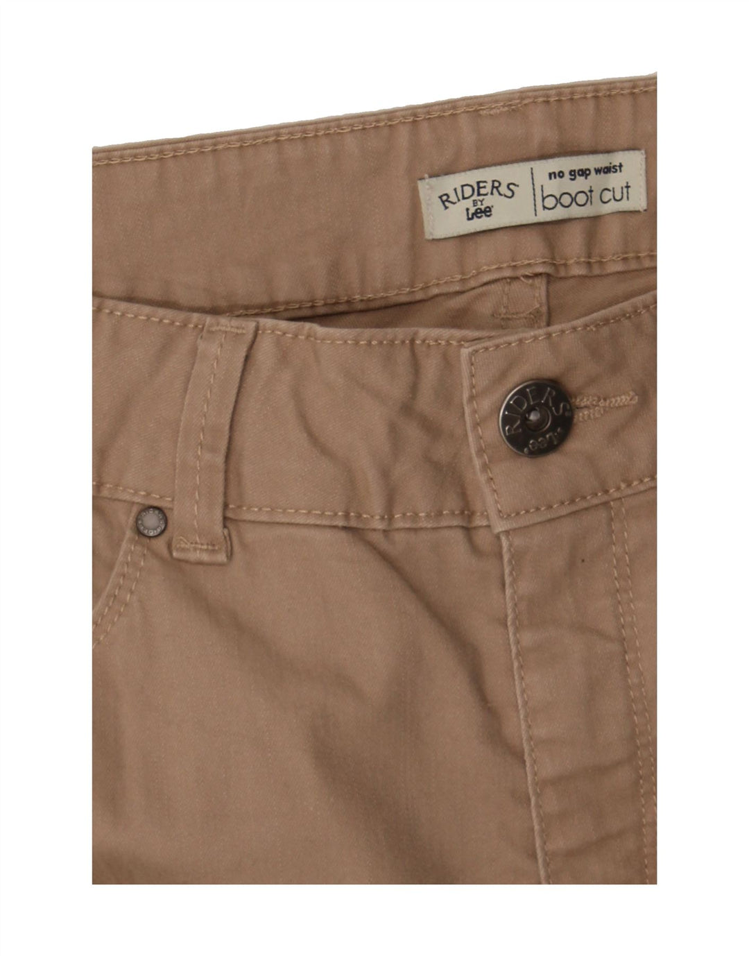 LEE Womens Bootcut Casual Trousers US 14 XL W34 L30 Brown Cotton Vintage Lee and Second-Hand Lee from Messina Hembry 