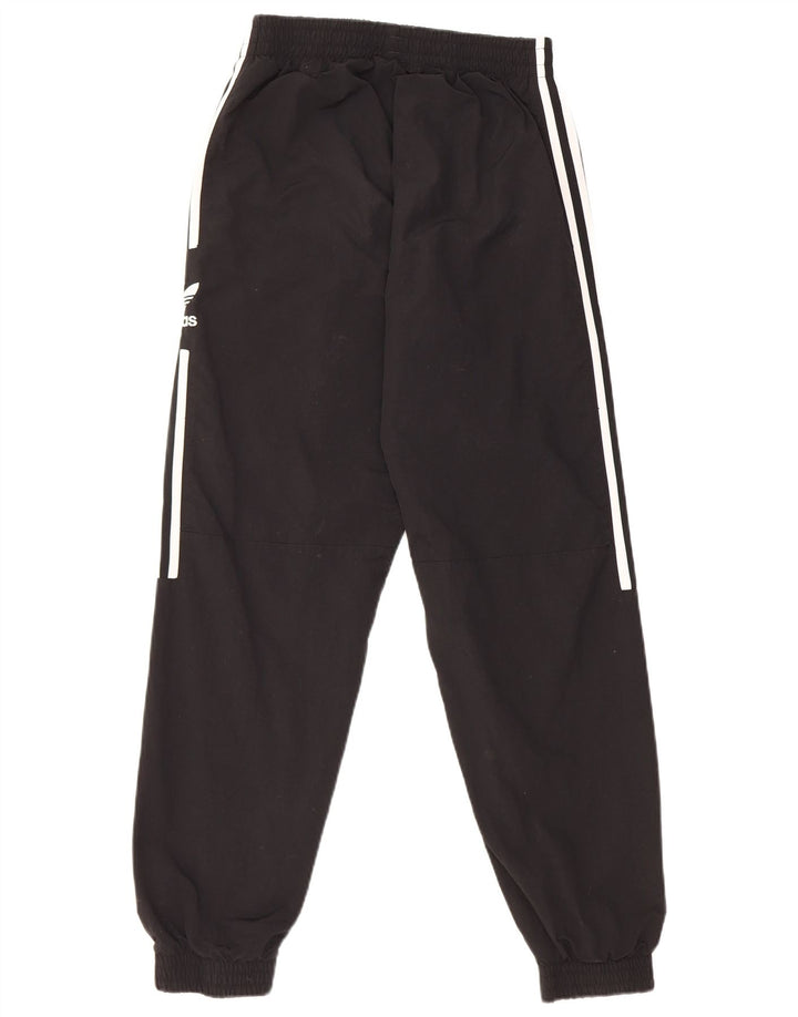 Adidas Mens Treino Calças Joggers Pequeno Preto Nylon