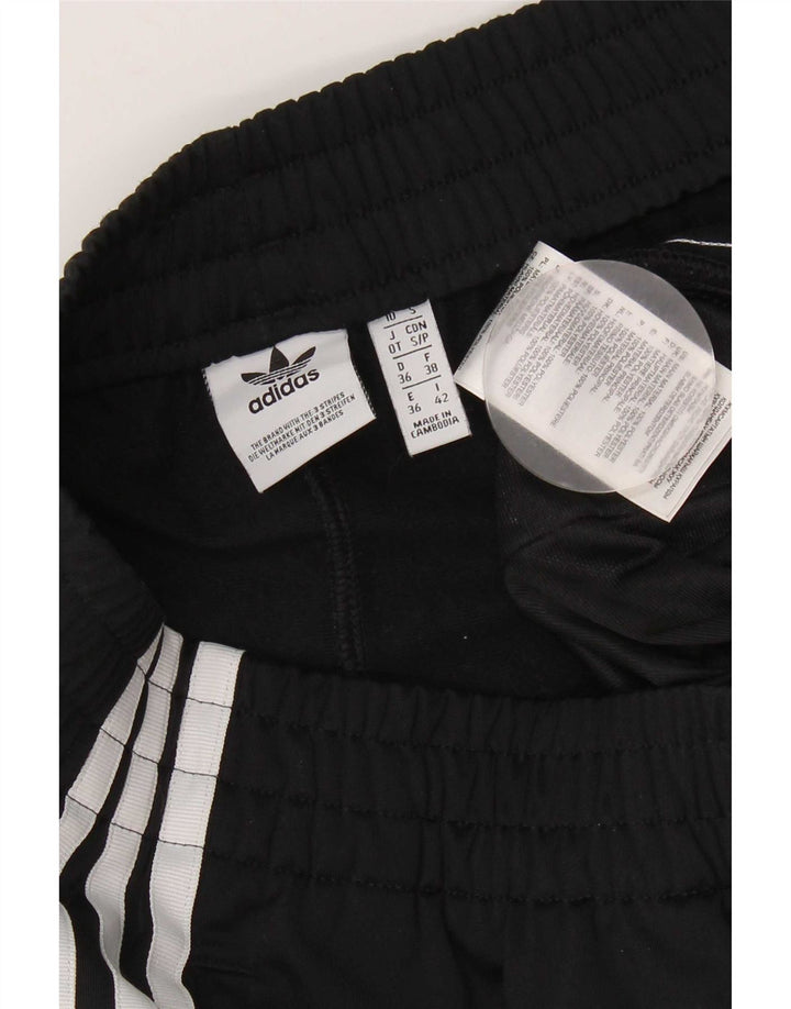 Shorts esportivos femininos Adidas UK 10 pequeno poliéster preto