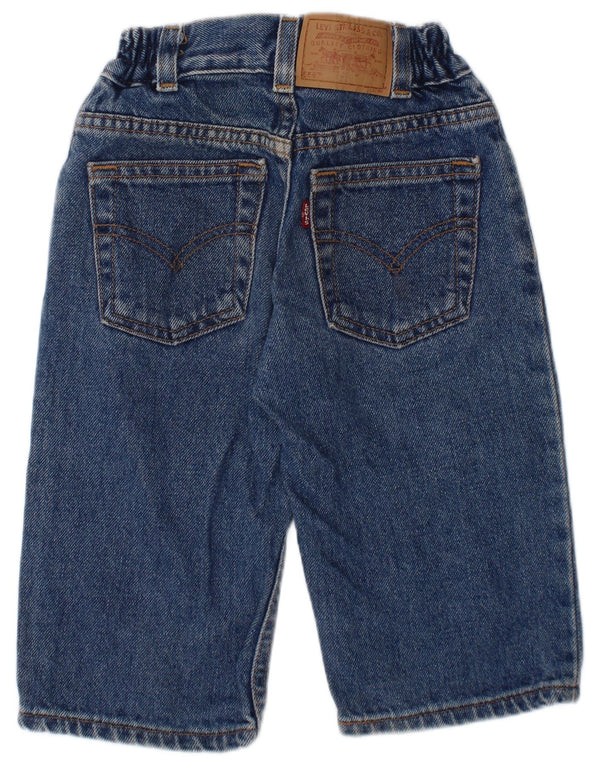 LEVI'S Baby Boys 566 Regular Straight Jeans 18-24 meses W20 L10 Azul